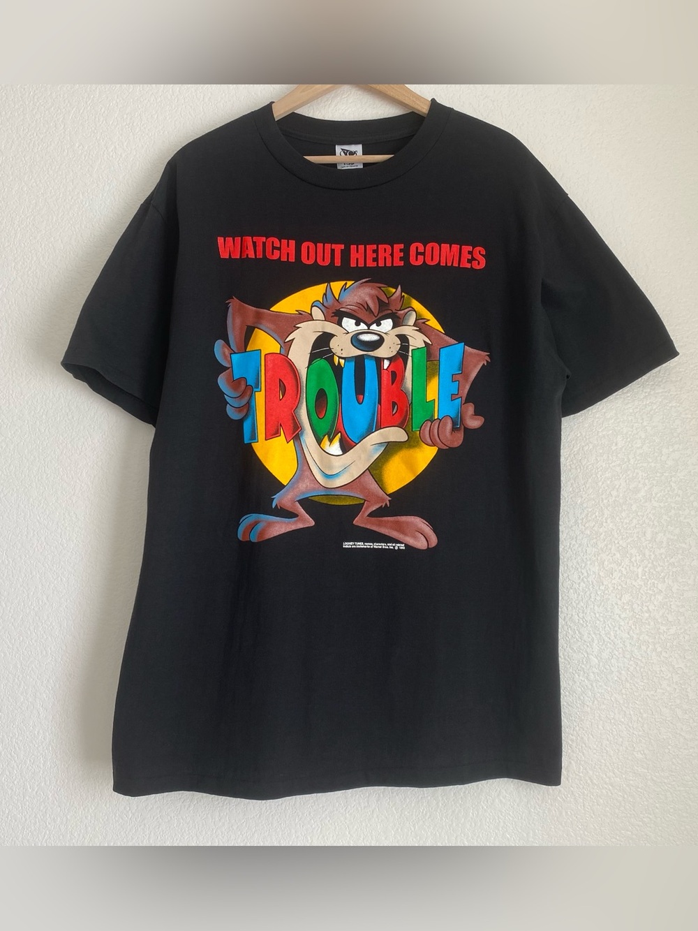 Vintage 1992 Looney Tunes Taz t-shirt, XL